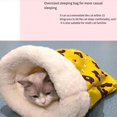 thumbnail image 4 of Petsvovo Purrnest Sleeping Bag, Sherum Purrnest Sleeping Bag, Petsboro Purrnest Sleeping Bag, Cat Sleeping Bag for Indoor Cats (Red), 4 of 7
