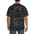 thumbnail image 3 of Kdxio Men'S Hawaiian Shirt For Men Short Sleeve Shirt Black Scientific Summer Casual Holiday Beach Button Down T-Shirts, 3 of 5