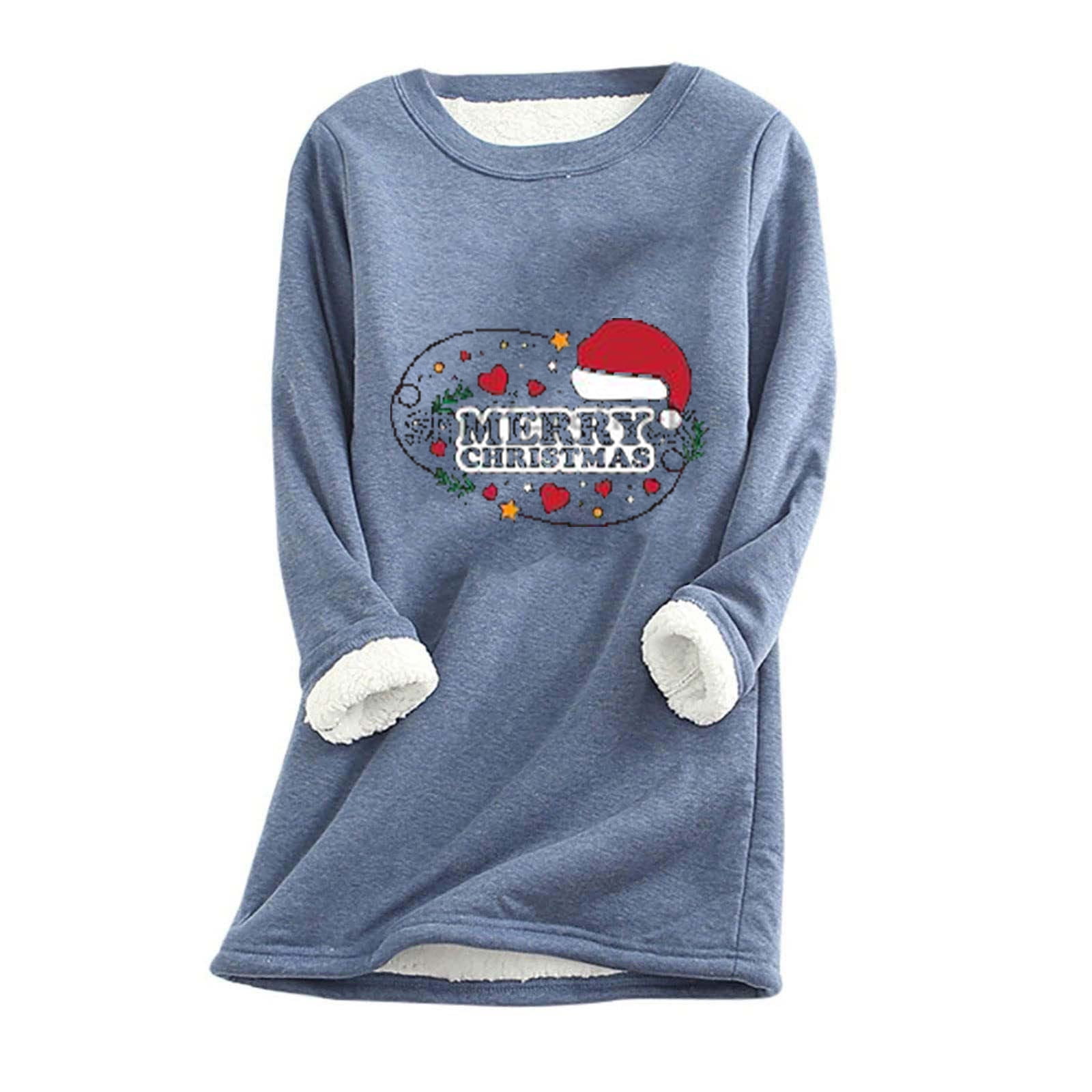 Christmas tops womens plus best sale