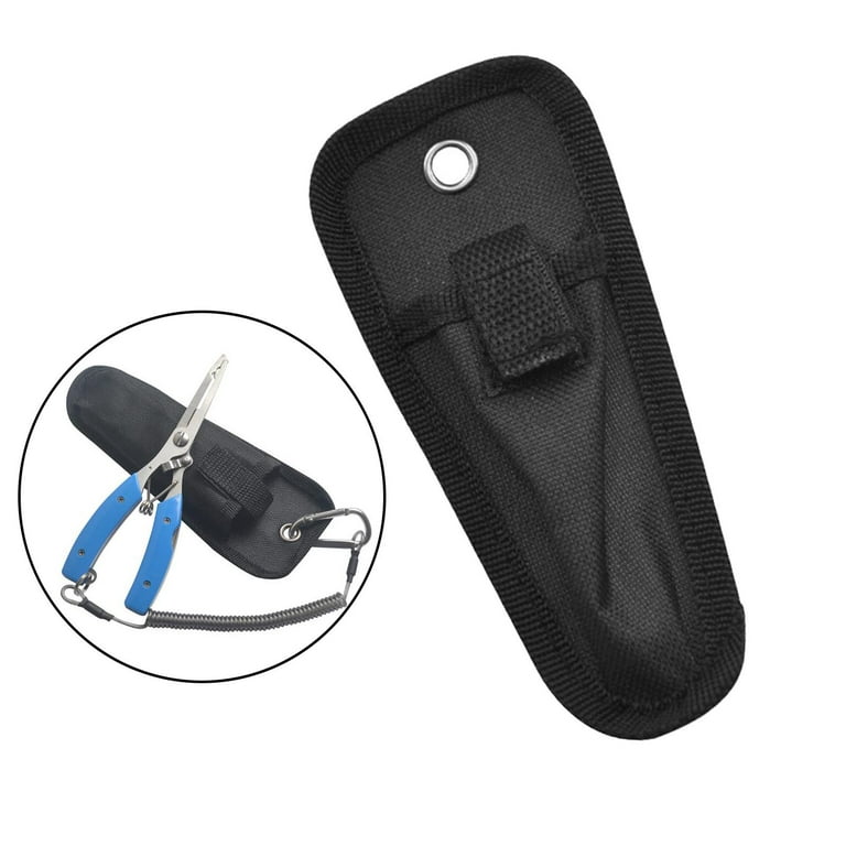 Fishing Pliers Sheath Only, Protective Line Cutter Cover, Hook Remover  Oxford Cloth Case, Portable Lightweight Durable Fishing Plier Bag Pouch  7cmx18.5cm 