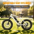 thumbnail image 5 of Actbest 20"x4.0" Electric Fat Tire Bike for Adults, 500W Motor 20 MPH, 48V 10.4Ah Battery, 7 Speed, E-Mountain Bike for Man Teen, 5 of 6