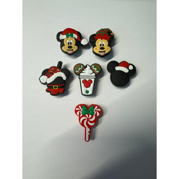 Christmas Shoe Charms 6ct