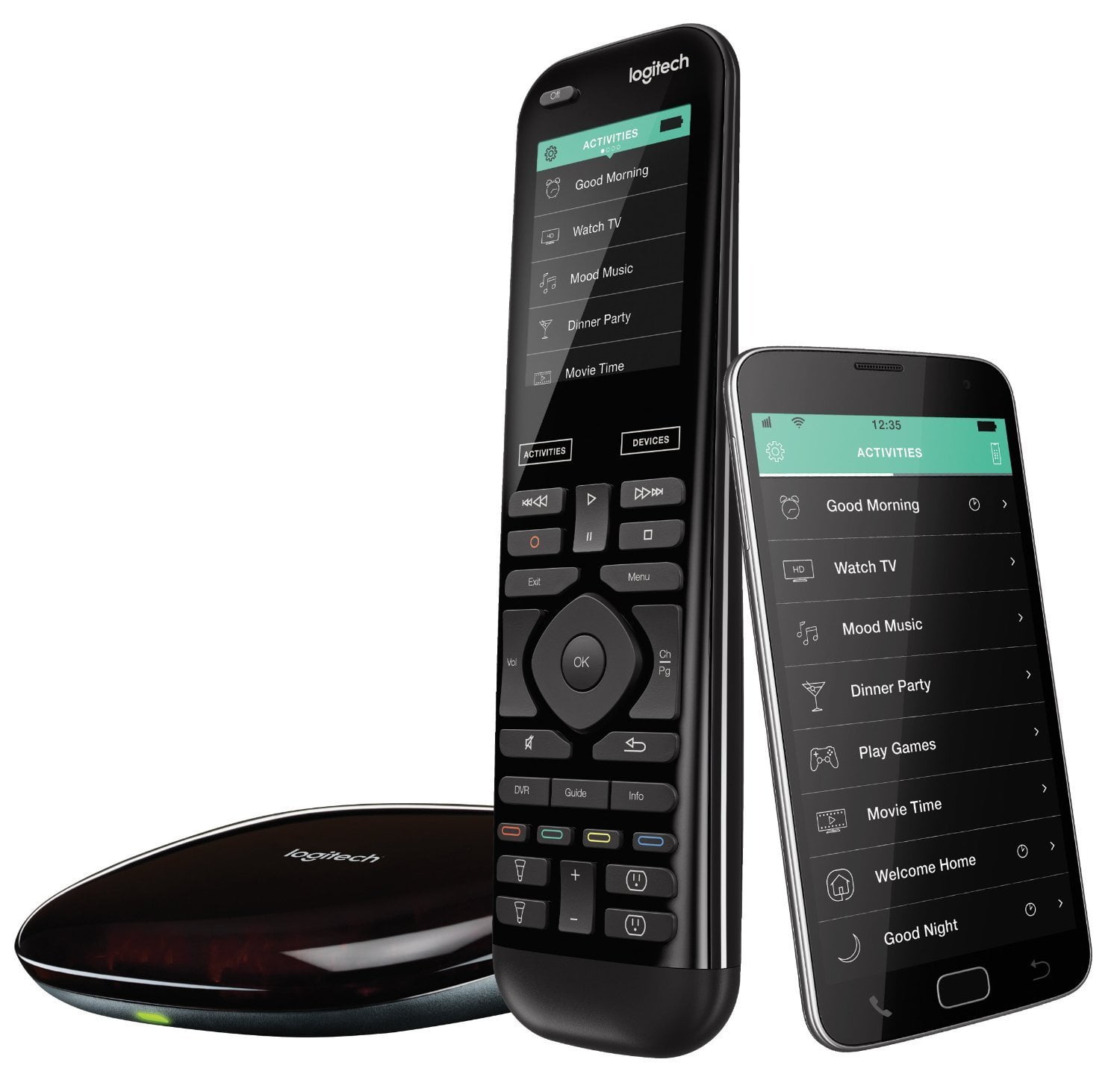 Logitech Harmony Elite Remote Control Hub And App Works With Alex Refurbished Walmart Com Walmart Com