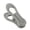 Gris, variante sur Pince de Fixation Tête Ronde Pince PP pour Tube Rond Fonctionnel Accessoires de Cintre Coupe-Vent Séchage Vêtements Blanc Pince Noire