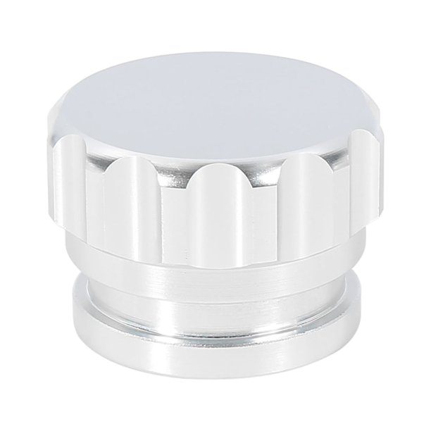 1 Pulgadas ID Auto Soldar Sobre Relleno Cuello Tapa Aceite Combustible Tanque Plateado