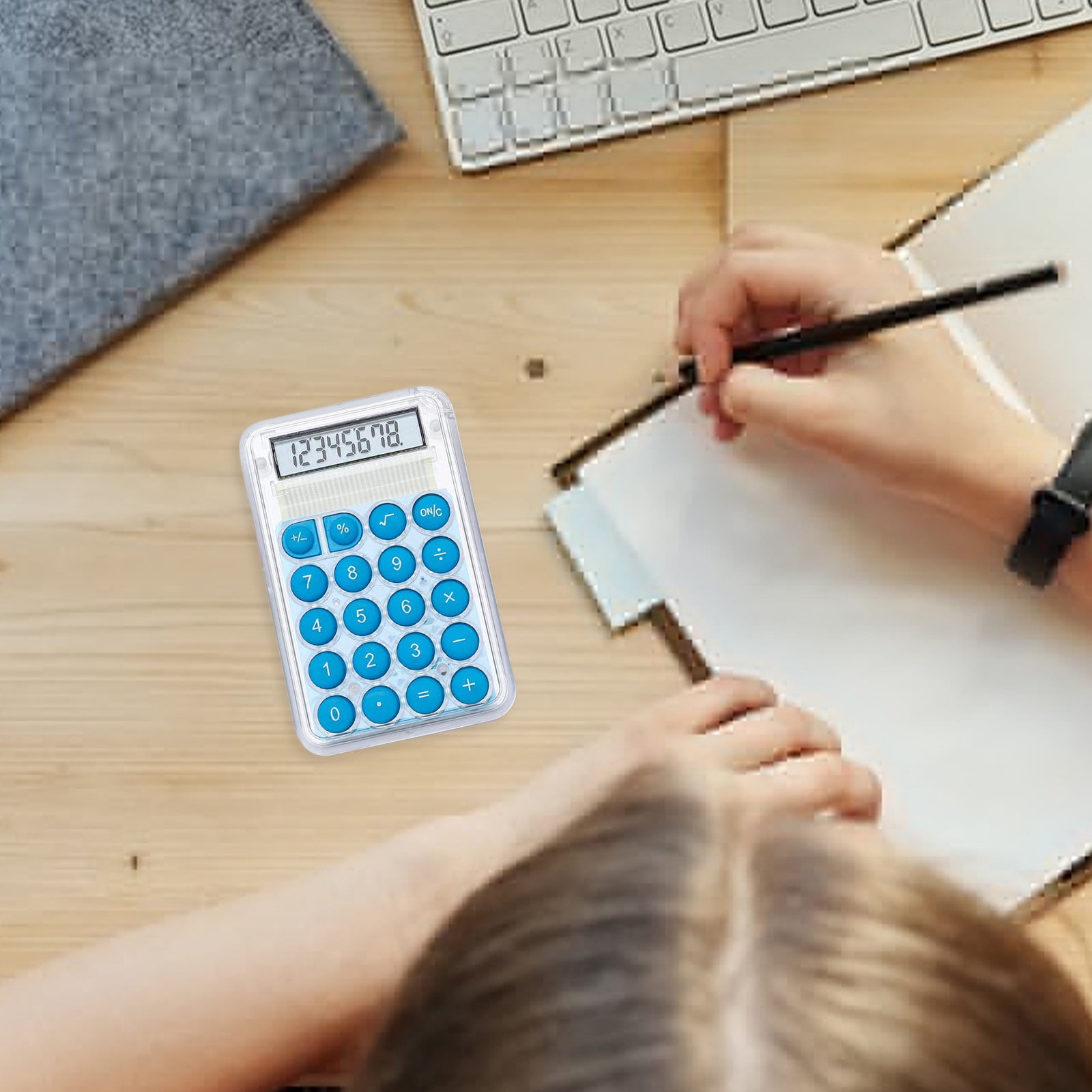 Basic 4 Function Calculator for Students and Office: Small, Portable, and Easy-to-use - Suitable for School and Office Essentials