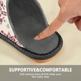 thumbnail image 6 of IAUYY Memory Foam House Slippers Suitable for Both Men and Women. Comfortable, Anti-Slip Plush Flat-Bottomed Slippers The Best Holiday Gift Indian Woodblock Printing, 6 of 9
