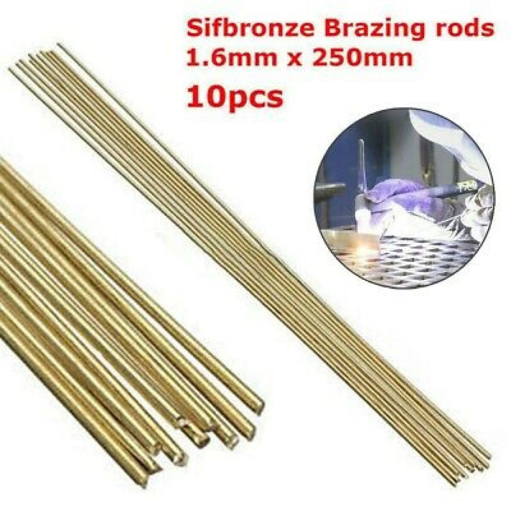 HS221 Brass Rod Wires Sticks Soldering 20pcs Brazing Excellent Fluidity 