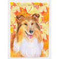 thumbnail image 1 of Carolines Treasures BB9981CHF Sheltie Fall Flag - Taille de la Maison en Toile, 1 of 4