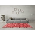 thumbnail image 3 of Ahgly Company Indoor Round Persian Red Traditional Area Rugs, 7' Round, 3 of 4