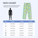 thumbnail image 4 of Fotbe Yellow Lemon Pantalones de Pijama para Hombre, Pantalones de Dormir, Pantalones de Casa con Cintura Ajustable y Bolsillos-X-Large, 4 of 6