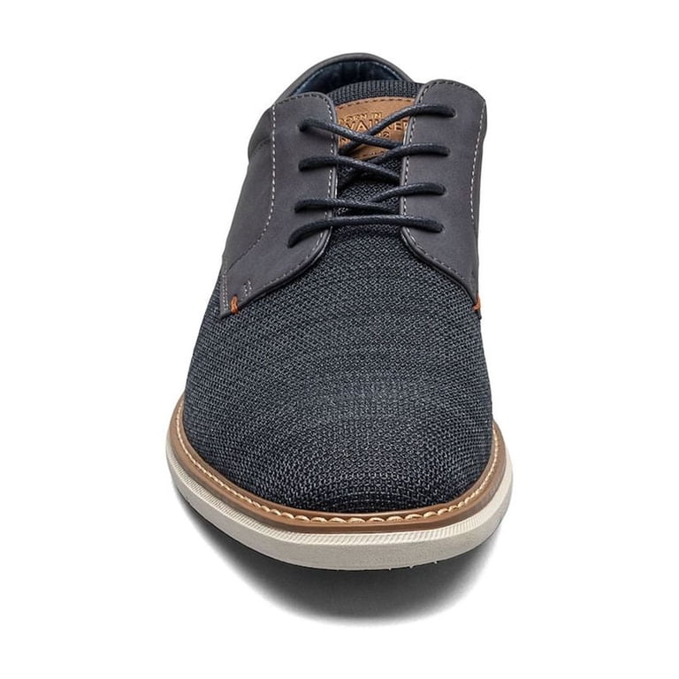 New Nunn Bush Chase Knit Oxford Mens Navy Blue Hybrid Dress Sneakers Size 11.5 M Nunn Bush® Chase Knit Men main image 3