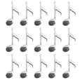 thumbnail image 1 of 20pcs Alliage Note Musicale Charmes Argent Bricolage Bijoux Collier Pendentifs Decoration, 1 of 8