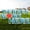 Blue Faux Glitter, variant on Vispronet Heroes Work Here Yard Signs with Stakes – Large Easily Readable 18in Tall Letters – Weather-Resistant Signs – Support Your Nurses, Doctors and First Responders (Faux Glitter Silver)