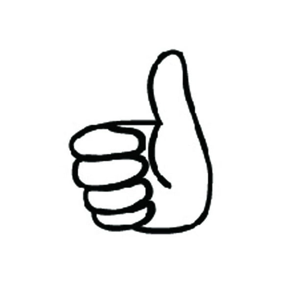 SHAPES ETC. Incentive Stamp - Thumbs Up