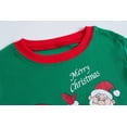 thumbnail image 3 of Little Boys Girls Christmas Pajamas Sets for Toddler 100% Cotton Dinosaur Starry Sleepwear Long Sleeve 2 pcs kids Clothes Pjs 6272 6T, 3 of 7