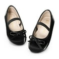 thumbnail image 2 of Girls dress shoes with classic Mary Jane strap designed as comfortable ballerina flats for daily or special wear, 2 of 3
