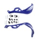 thumbnail image 2 of 1 par de protectores de mano para motocicleta, deflectores de viento universales de 7/8" Azul, 2 of 9