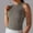 Gray, variant on REORIAFEE Women's Seamless Tank Sleeveless Shirts Workout Exercise Shirts Yoga Crop Tops Longline Sports Bra Built in Shelf Bra Wirefree Quick Drying Body Fitness Yellow S
