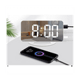 thumbnail image 5 of Led Vibration Alarm Clock Multifunctional Dual USB Charging Mute Bedside Luminous for Deaf and Hard of Hearing Snooze, 5 of 5