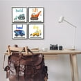 thumbnail image 3 of Stupell Industries Dig Lift Haul Build Kids' Construction Truck Vehicles, 17 x 17, Design by Elizabeth Medley, 3 of 5
