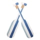 thumbnail image 1 of 2 unids Ocean Beach Theme Oar de madera Colgante Colgante Decoración de pared Regalo para el hogar, 1 of 7