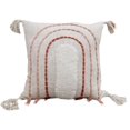 thumbnail image 1 of hometrends Rainbow Tassels Decorative Pillow, 1 of 1