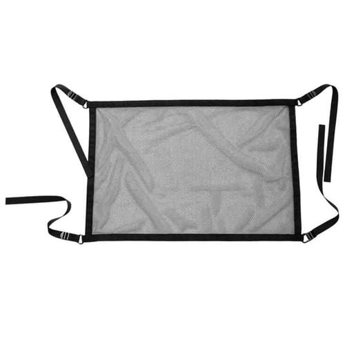 90 x 65 CM for Most Car SUV Trucks Car Interior Roof Storage Net with Drawstring and Zipper Cdemiy Car Ceiling Cargo Net Pocket Adjustable Car Roof Double Luggage Bag with Breathable Mesh Pocket