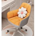 thumbnail image 2 of Swivel Pink Make Up Computer Chair Wheels Desk Chair Individual Armchair Student Dormitory Silla Gamer Apartment Furniture My Lux Decor Round, 2 of 13