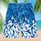 thumbnail image 1 of ICHUANYI ClearanceMen's Five-point Quick-drying Sports Surfing Printing Plus Size Seaside Vacation Beach Shorts Swimming Trunks(Light blue, XXL) ICHUANYI WER20232080502281, 1 of 3
