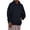 Black, variant on Unisex Long Sleeve Drop Shoulder Hoodie without Drawstring, Casual Pullover Tracksuit Top for Running, Lounge Wear,Beige,L