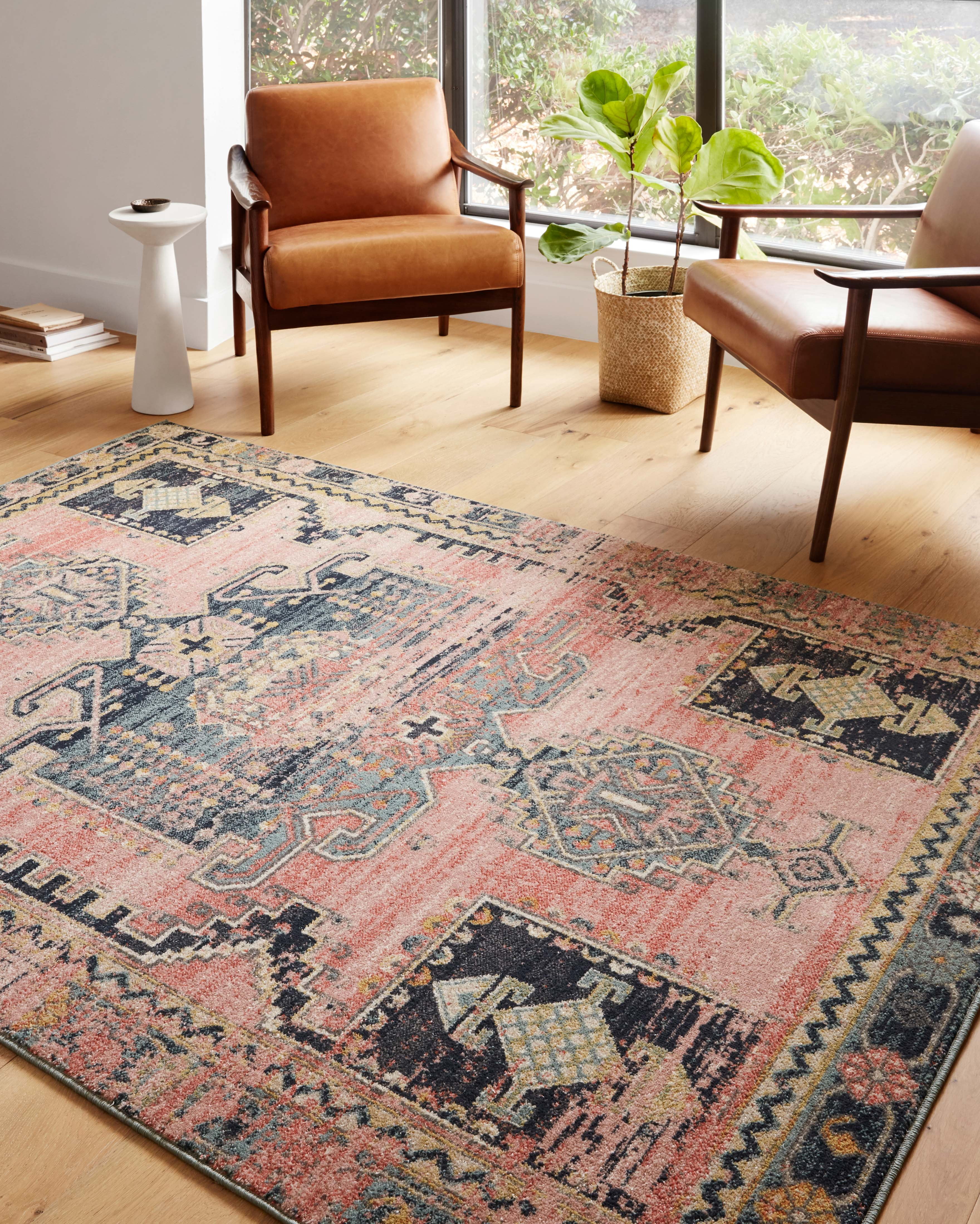 Loloi Jocelyn Southwestern Rose / Rose Area Rug