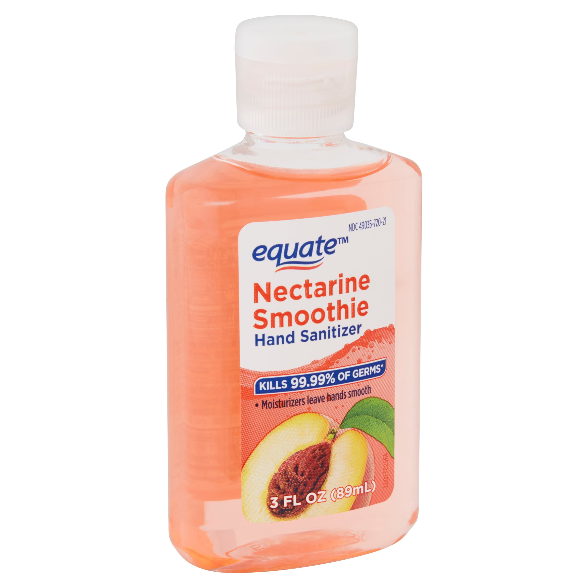 Equate Nectarine Smoothie Hand Sanitizer, 3 fl oz