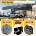thumbnail image 6 of Mellcom RV Carport 14x25 FT , Heavy Duty Carport with Galvanized Roof and Powder-Coated Frame for RV, 2 Cars and Boat, 6 of 6