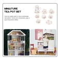 thumbnail image 4 of EeaseCA 1 Ensemble Mini Maison Mini Tasse à Thé Ensemble Nourriture Jeu Modèle Jouets Accessoires Mini Maison, 4 of 7