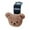 Brown B, variant on YLOMAY Bear Car Seat Headrest Hook Multi Functional Backseat Storage Hanger Heavy Duty ABS Organizer for Purse Bag Grocery Umbrella in SUV Truck Van Interior Gift for Dad Mom 1 Pc