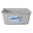 thumbnail image 5 of Petmate Basic Open Top Cat Litter Pan Plastic Cat Litter Box, Jumbo, Grey, 5 of 6