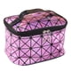 thumbnail image 1 of Bolsa de maquillaje láser 3D, bolsa de viaje, bolsa de almacenamiento, bolsa de aseo de gran capacidad impermeable, 1 of 5