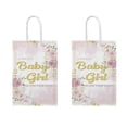 thumbnail image 3 of A Sweet Baby Girl is on the Way Birthday Party Favors Bag A Sweet Baby Girl is on the Way Gift Bags Party Candy Snack Bag, 3 of 5