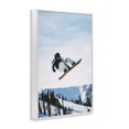 thumbnail image 3 of Stupell Industries Farmhouse Snowboarder Air Tricks White Framed Giclee Art, 16 x 24, by Max Blakesberg Studios, 3 of 8