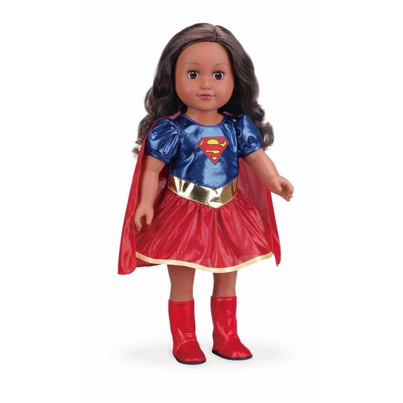 My Life As Super Girl 18- inch Doll, Brown Hair, Brown Eyes