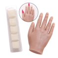 thumbnail image 4 of Maniquí de práctica de entrenamiento de arte de uñas de silicona, modelo de maniquí de mano, manicura de uñas flexible Sin titular 03 Yuyangstore Manos de práctica de uñas, 4 of 8