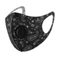 thumbnail image 1 of Masque de Bouche en Coton Réutilisable et Lavable pour Adultes avec Valves Respiratoires Anti-Buée Housse de Protection Respirante pour Visage Extérieur Anti-Poussière, 1 of 8