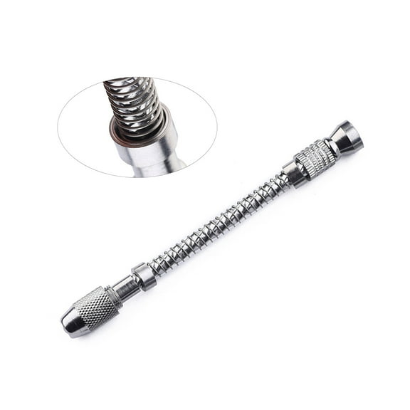 Hemoton Semi-automatic Mini Hand Drill Precision Pin Vise Hand Drill Rotary Tools for Models Hobby Craft and Jewelers