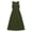 Army Green, variant on HBBIKVI High-Waist Maxi Dress for Women Summer Sleeveless Fit and Flare Dress with Soft Fabric and Relaxed Fit for Versatile Vacation Daily Style