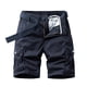 thumbnail image 1 of pstuiky Pantalones cortos deportivos para hombre, Pantalones cortos cargo de talla grande para hombre, con múltiples bolsillos, holgados, para playa y verano Pantalones cortos de golf, 1 of 3