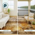 thumbnail image 4 of Addison Rugs Chantille Indoor/Outdoor Transitional Abstract Brown Machine Washable Rectangle Rug, 9' x 12', 4 of 8