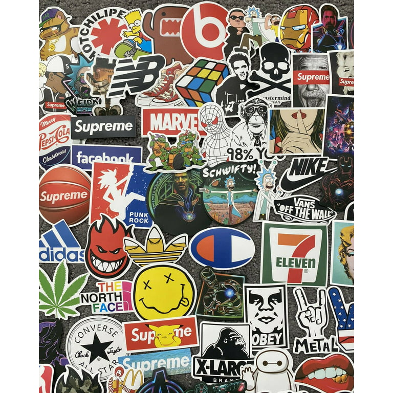 200 Skateboard Stickers Vinyl Laptop Luggage Decal Dope Sticker Lot  Longboard