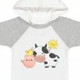 thumbnail image 4 of Inktastic Fun Farm Animals- Cow, Pig, Chick Boys or Girls Baby Bodysuit, 4 of 5
