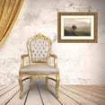 thumbnail image 3 of Deiter, Lori 14x11 Gold Ornate Wood Framed with Double Matting Museum Art Print Titled - Foggy Country Road II, 3 of 4